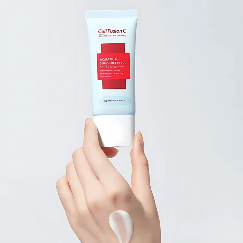 Cell Fusion C Aquatica Sunscreen SPF 50+ drėkinantis kremas nuo saulės