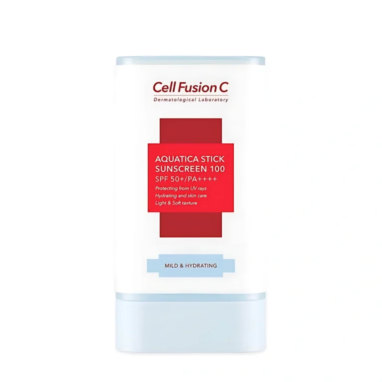 Cell Fusion C Drėkinanti pieštukinė apsauga nuo saulės Aquatica Stick Sunscreen 100