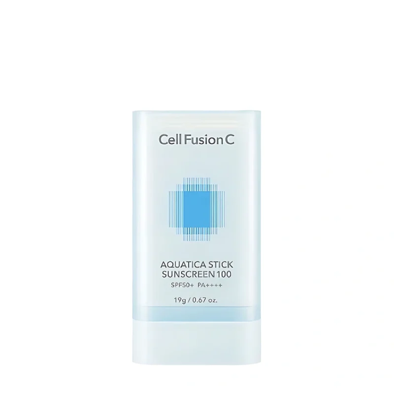 Cell Fusion C Drėkinanti pieštukinė apsauga nuo saulės Aquatica Stick Sunscreen 100