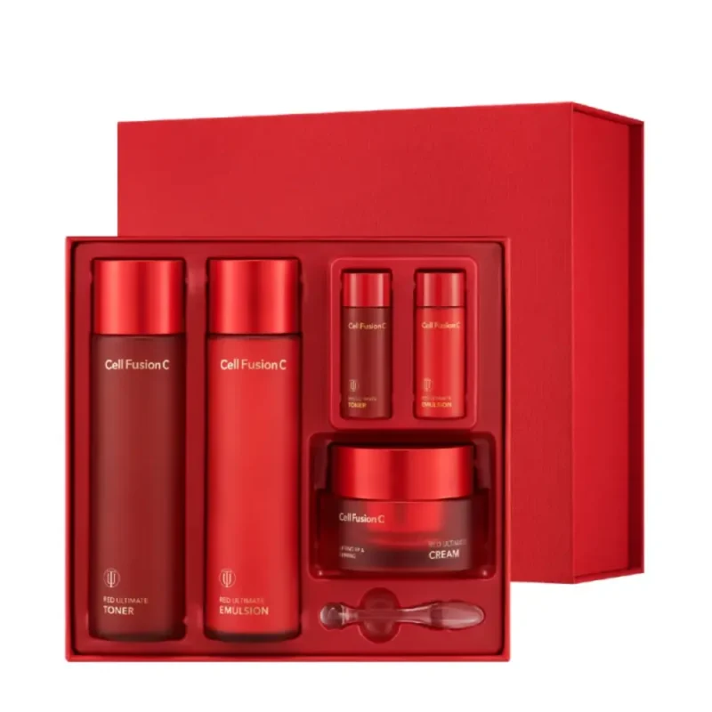 Red Ultimate Set rinkinys odos maitinimui ir stangrinimui Cell Fusion C